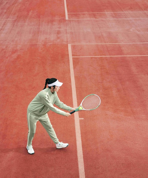 NEW BALANCE(ニューバランス)の「ニットトラックジャケット(ジャージ・レディース・ライトグリーン・LARGE/SMALL/MEDIUM/X-LARGE)」の6枚目の写真