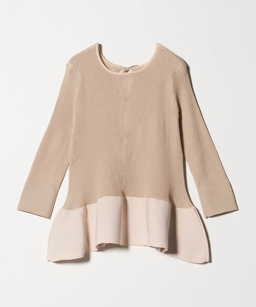 シアー リボン 2WAYカーディガン ウォッシャブル（カーディガン