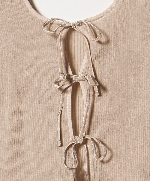 ユナイテッドアローズ　　シアー リボン 2WAY ベスト ウォッシャブル シアー リボン 2WAY ベスト ウォッシャブル