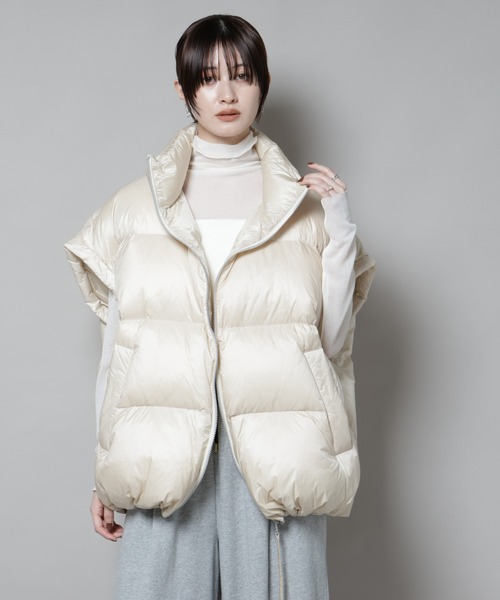 upper hights/Chur BEIGE（ダウンベスト）｜upperhights（アッパー
