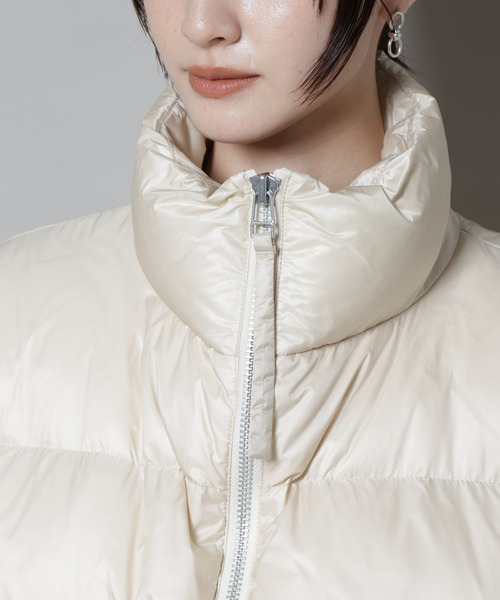 【upper hights】ChurBIGシルエットダウンベスト撥水高密度サテン upper hights】ChurBIGシルエットダウンベスト撥水高密度サテン