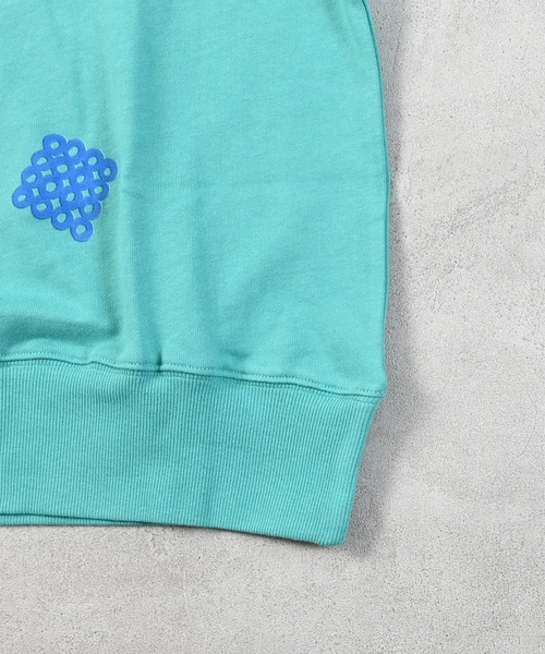 MARKEY'S（マーキーズ）の「【Subikiawa】別注プリントトレーナー/おとな（スウェット・レディース・エメラルド/ホワイト系その他/杢グレー・160cm）」の7枚目の写真