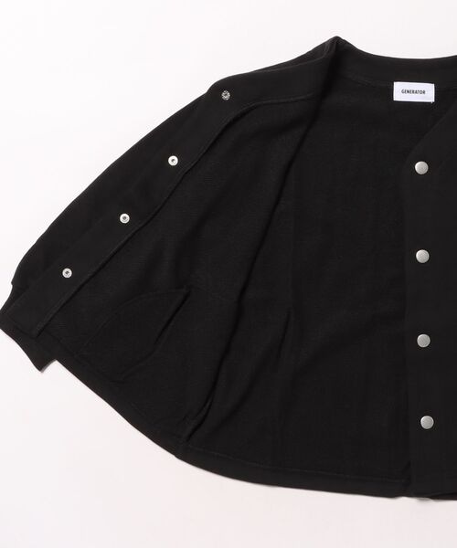 GENERATOR（ジェネレーター）の「GENERATOR/ジェネレーター ノーカラーJK（ノーカラージャケット・キッズ・チャコールグレー/アッシュグレー/ブラック・XL/L/M）」の21枚目の写真
