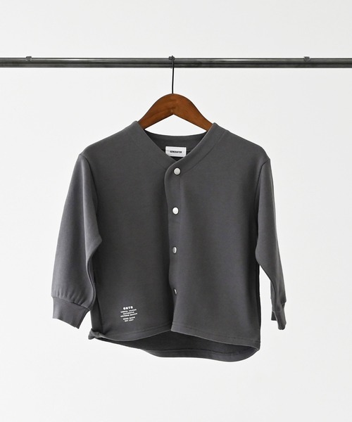 GENERATOR（ジェネレーター）の「GENERATOR/ジェネレーター ノーカラーJK（ノーカラージャケット・キッズ・チャコールグレー/アッシュグレー/ブラック・XL/L/M）」の12枚目の写真