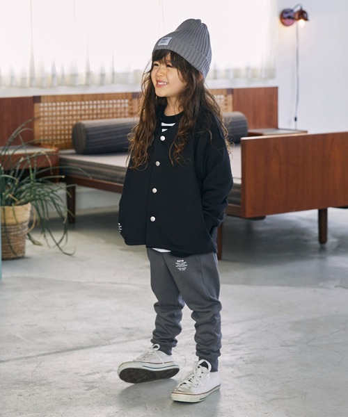 GENERATOR（ジェネレーター）の「GENERATOR/ジェネレーター ノーカラーJK（ノーカラージャケット・キッズ・チャコールグレー/アッシュグレー/ブラック・XL/L/M）」の5枚目の写真