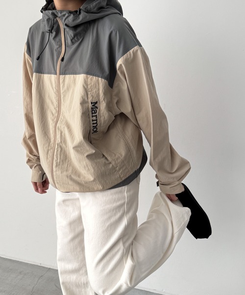 CANAL JEAN(キャナルジーン)の「Marmot Guild Jacket(ナイロンジャケット・レディース・ベージュ系その他・MEDIUM/X-LARGE)」の20枚目の写真