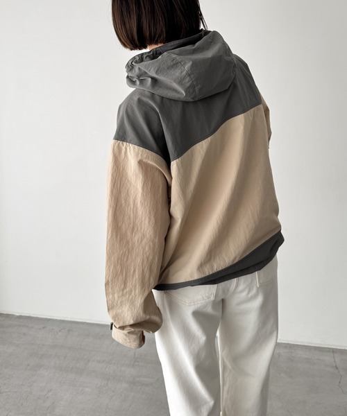 CANAL JEAN(キャナルジーン)の「Marmot Guild Jacket(ナイロンジャケット・レディース・ベージュ系その他・MEDIUM/X-LARGE)」の16枚目の写真