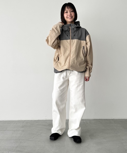 CANAL JEAN(キャナルジーン)の「Marmot Guild Jacket(ナイロンジャケット・レディース・ベージュ系その他・MEDIUM/X-LARGE)」の17枚目の写真