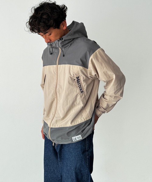 CANAL JEAN(キャナルジーン)の「Marmot Guild Jacket(ナイロンジャケット・レディース・ベージュ系その他・MEDIUM/X-LARGE)」の18枚目の写真