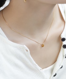 ANEMONE | 【ステンレス】メタルドロップネックレス(ネックレス)