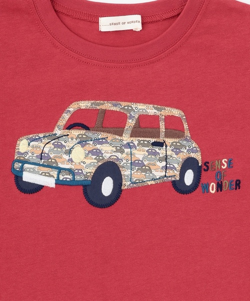 sense of wonder（センスオブワンダー）の「リバティカーズ長袖Tシャツ（Tシャツ/カットソー・キッズ・ブルー/レッド・80ｃｍ/120cm/130cm/90cm/100cm/110cm）」の5枚目の写真