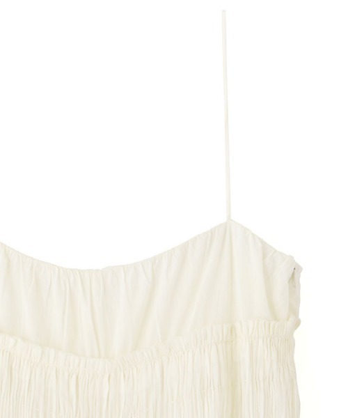 ETRE TOKYO インドコットンエアリーキャミワンピース インドコットンエアリーキャミワンピース(F OFF WHITE