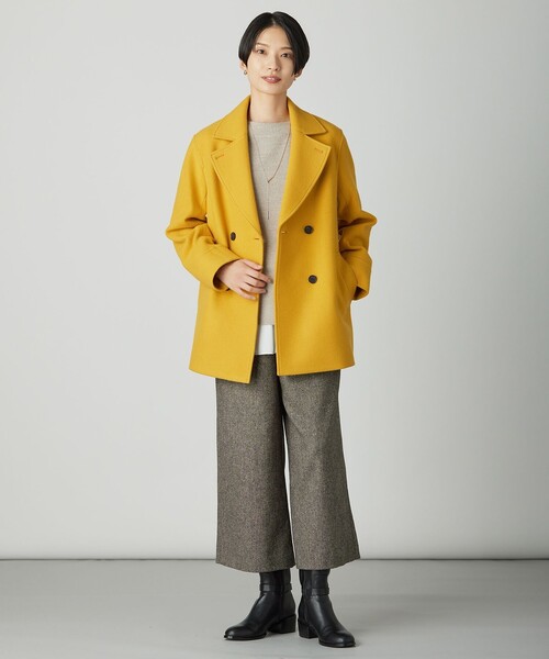 J.PRESS(ジェイプレス)の「DRALON MERINO ニット ベスト(ベスト・レディース・ライトグレー系/ネイビー系/ワイン系/ベージュ系・MEDIUM/LARGE)」の8枚目の写真