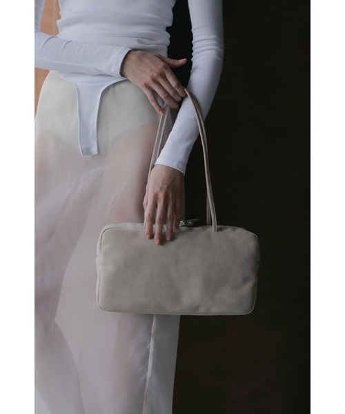 EFOLE（エフォル）の「【ZOZO限定】Suede wide boston/スエードワイドボストン（ボストンバッグ・レディース・ベージュ/ブラウン・FREE）」の15枚目の写真