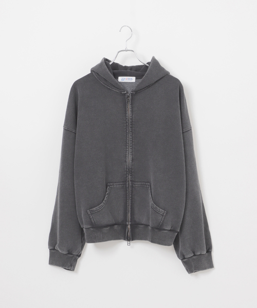 JERZEES(ジャージーズ)の「JERZEES別注ZIP UP HOODIE(パーカー・メンズ・ブラック/パープル・MEDIUM/LARGE)」の8枚目の写真