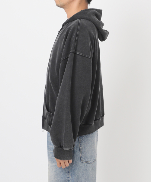 JERZEES(ジャージーズ)の「JERZEES別注ZIP UP HOODIE(パーカー・メンズ・ブラック/パープル・MEDIUM/LARGE)」の11枚目の写真