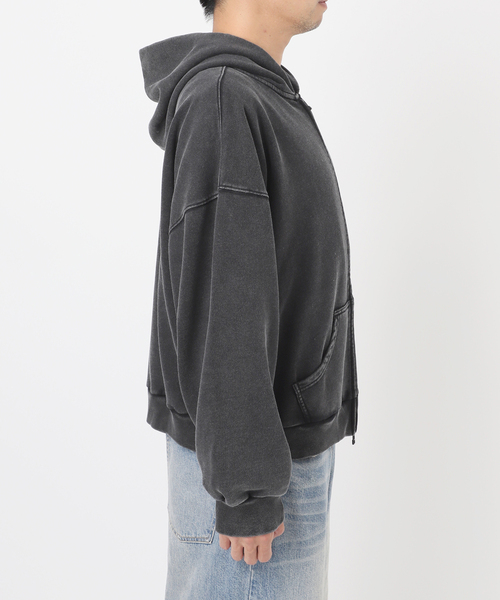 JERZEES(ジャージーズ)の「JERZEES別注ZIP UP HOODIE(パーカー・メンズ・ブラック/パープル・MEDIUM/LARGE)」の13枚目の写真