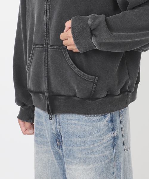 JERZEES(ジャージーズ)の「JERZEES別注ZIP UP HOODIE(パーカー・メンズ・ブラック/パープル・MEDIUM/LARGE)」の15枚目の写真
