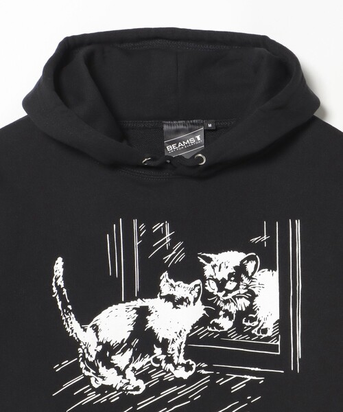BEAMS T（ビームスティー）の「BEAMS T / Are You Me フーディー（スウェット・メンズ・ブラック/グレー・XL/L/M/S）」の7枚目の写真