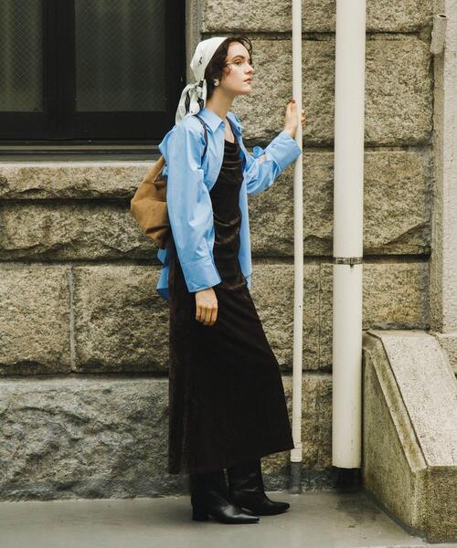 SENSE OF PLACE by URBAN RESEARCH（センスオブプレイスバイアーバンリサーチ）の「ワイドシャフトミドルブーツ（ブーツ・レディース・ブラック/ベージュ・SMALL/LARGE/MEDIUM）」の14枚目の写真