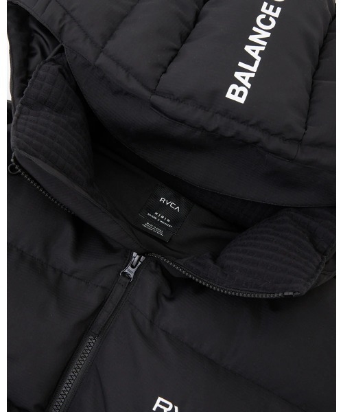 RVCA(ルーカ)の「【RVCA/ルーカ】24AW RVCA PUFFER VEST/ルーカドローコード付きエコダウンベスト(ダウンベスト・メンズ・ダークカーキ/ホワイト/ブラック・MEDIUM/SMALL)」の14枚目の写真