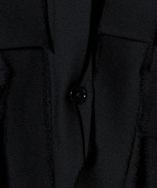 AEWEN MATOPH(イウエン マトフ)の「<AEWEN MATOPH>フリンジブラウス(シャツ/ブラウス・レディース・ブラック/オフホワイト・FREE)」の14枚目の写真