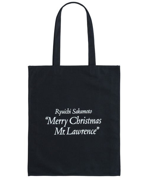 MEDICOM TOY（メディコムトイ）の「MLE 坂本龍一 「Merry Christmas Mr.Lawrence」 TOTE BAG（トートバッグ・メンズ・ブラック・FREE）」の2枚目の写真