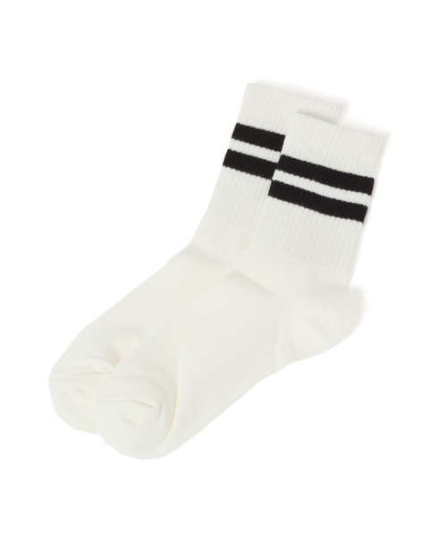 GLOBAL WORK（グローバルワーク）の「消臭ソックス/576997（ソックス/靴下・キッズ・ホワイト系2/ホワイト系1/ピンク/サックスブルー/ホワイト系9/グリーン/ホワイト系その他/ホワイト/ホワイト系7/ホワイト系その他3/パープル/ブルー/ホワイト系/グレー/ホワイト系8/ホワイト系その他2/オフホワイト/ブラック/ブルー系その他2/ボルドー/ブルー系その他4/ブラック系その他6/レッド系その他/ホワイト系4/グレー系その他/ブラック系9/ホワイト系その他6/グレー系その他2/ターコイズブルー/ホワイト系3/ブルー系その他7/チェリーピンク/ミント/ブルー系その他3/レッド系その他2/ピンク系その他7/イエロー・MEDIUM/LARGE/X-LARGE）」の2枚目の写真