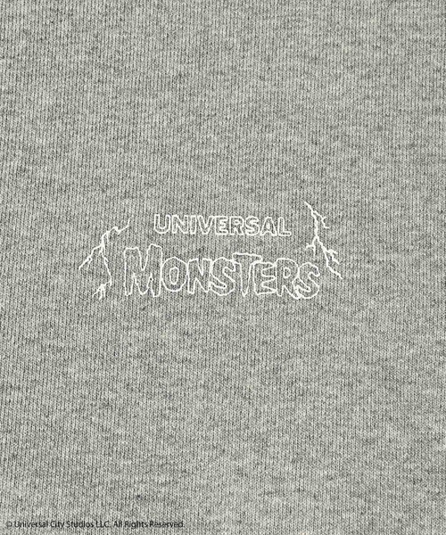 ADAM PATEK(アダムパテック)の「【ADAMPATEK/アダムパテック】Frankenstein face print crewneck プリントスウェット(スウェット・メンズ・ブラック/グレー・2/1)」の13枚目の写真