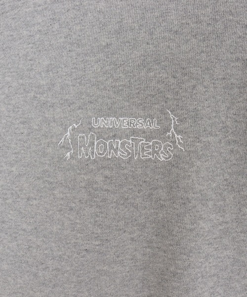ADAM PATEK(アダムパテック)の「【ADAMPATEK/アダムパテック】Frankenstein face print crewneck プリントスウェット(スウェット・メンズ・ブラック/グレー・2/1)」の17枚目の写真