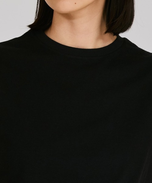 HANES(ヘインズ)の「【Hanes】Hanes & DODO JEAN 百々千晴さんコラボ DODOJEAN 2PクルーネックTシャツ HW1-C701(Tシャツ/カットソー・レディース・ブラック/ホワイト・M/L)」の8枚目の写真