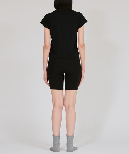 HANES(ヘインズ)の「【Hanes】Hanes & DODO JEAN 百々千晴さんコラボ DODOJEAN 2PクルーネックTシャツ HW1-C701(Tシャツ/カットソー・レディース・ブラック/ホワイト・M/L)」の7枚目の写真