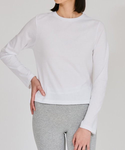 HANES(ヘインズ)の「【Hanes】Hanes & DODO JEAN 百々千晴さんコラボ DODOJEAN 2PクルーネックTシャツ HW1-C701(Tシャツ/カットソー・レディース・ブラック/ホワイト・M/L)」の14枚目の写真