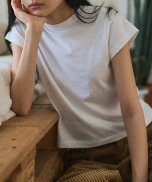 HANES(ヘインズ)の「【Hanes】Hanes & DODO JEAN 百々千晴さんコラボ DODOJEAN 2PクルーネックTシャツ HW1-C701(Tシャツ/カットソー・レディース・ブラック/ホワイト・M/L)」の13枚目の写真