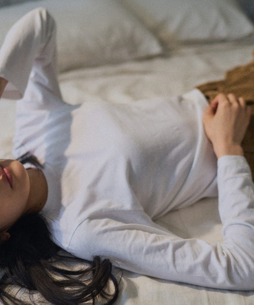 HANES(ヘインズ)の「【Hanes】Hanes & DODO JEAN 百々千晴さんコラボ DODOJEAN 2PクルーネックTシャツ HW1-C701(Tシャツ/カットソー・レディース・ブラック/ホワイト・M/L)」の12枚目の写真