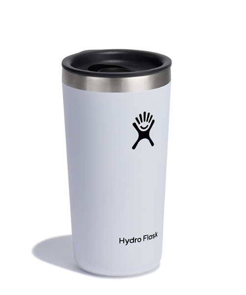 HYDRO FLASK(ハイドロフラスク)の「Hydro Flask/ハイドロフラスク ステンレスタンブラー オールアラウンド タンブラー ワントーンカラー 12oz 890116(グラス/マグカップ/タンブラー・メンズ・アッシュブラウン/ブラック/ホワイト・FREE)」の1枚目の写真