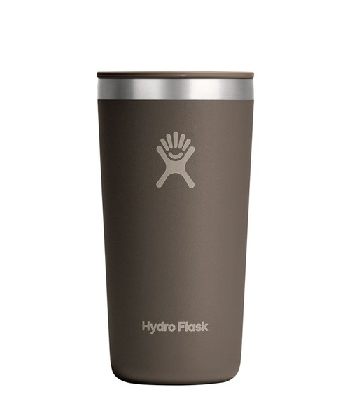 HYDRO FLASK(ハイドロフラスク)の「Hydro Flask/ハイドロフラスク ステンレスタンブラー オールアラウンド タンブラー ワントーンカラー 12oz 890116(グラス/マグカップ/タンブラー・メンズ・アッシュブラウン/ブラック/ホワイト・FREE)」の7枚目の写真