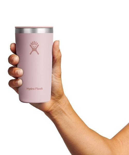 HYDRO FLASK(ハイドロフラスク)の「Hydro Flask/ハイドロフラスク ステンレスタンブラー オールアラウンド タンブラー ワントーンカラー 12oz 890116(グラス/マグカップ/タンブラー・メンズ・アッシュブラウン/ブラック/ホワイト・FREE)」の9枚目の写真