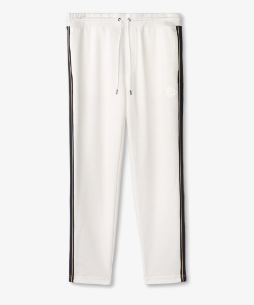 MICHAEL KORS(マイケルコース)の「メッシュ ストライプ ジョガー(スウェットパンツ・メンズ・ホワイト・XS/S/M/L/XL)」の1枚目の写真