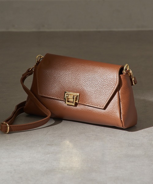 【美品】AULENTTI ハンドバッグ 2way ショルダーバッグ ゴールド金具 美品】AULENTTI ハンドバッグ 2way ショルダーバッグ ゴールド金具