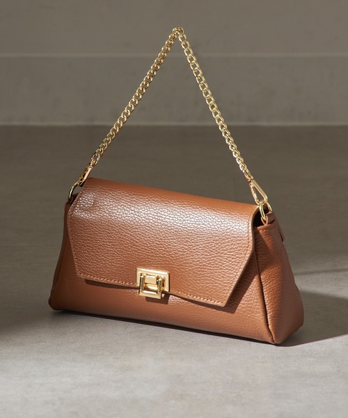 【美品】AULENTTI ハンドバッグ 2way ショルダーバッグ ゴールド金具 美品】AULENTTI CLASSIC 2WAY ショルダーバッグ ハンドバッグ 2way