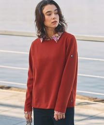 AIGLE（エーグル）の「サイドスリットボタン クルーネックフリースプルオーバー（スウェット）」