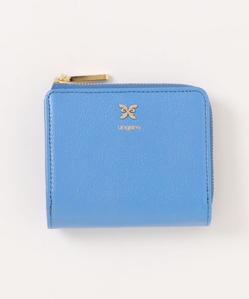 U by ungaro 青 二つ折り財布 楽天市場】【正規販売店】U by ungaro オルガ BOX折り財布 ［ユーバイ
