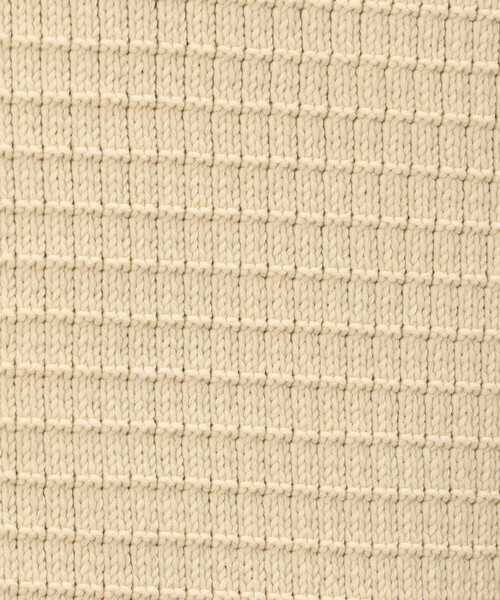 COMME CA ISM(コムサイズム)の「ワッフルカーディガン(カーディガン/ボレロ・メンズ・アイボリー/ブルー/ブラウン/レッド/チャコール・LARGE/MEDIUM)」の12枚目の写真