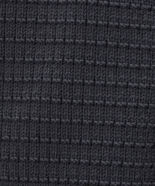 COMME CA ISM(コムサイズム)の「ワッフルカーディガン(カーディガン/ボレロ・メンズ・アイボリー/ブルー/ブラウン/レッド/チャコール・LARGE/MEDIUM)」の14枚目の写真