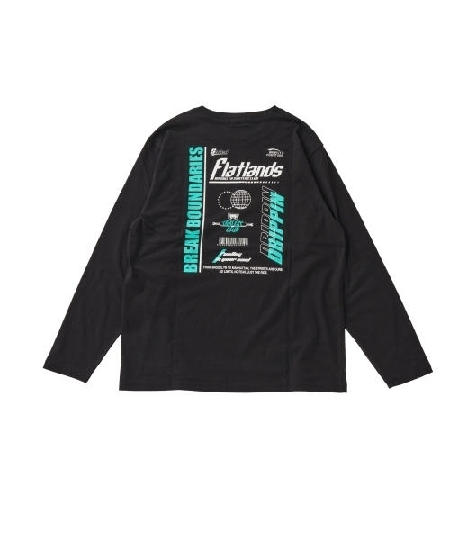 GLAZOS（グラソス）の「【プチプラ】バック２トーンロゴプリント長袖Tシャツ（ニット/セーター・キッズ・ブラウン/ブラック/ホワイト/ブルー/ネイビー/オレンジ・170cm/180cm/150cm/160cm）」の10枚目の写真