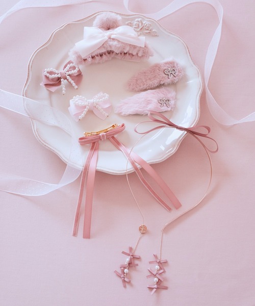 Maison de FLEUR（メゾンドフルール）の「ピンクマニアファーリボン