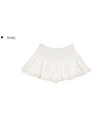 anyonemore(エニワンモア)/レース ミニスカート（インナーパンツ付き）/Arting lace mini skirt