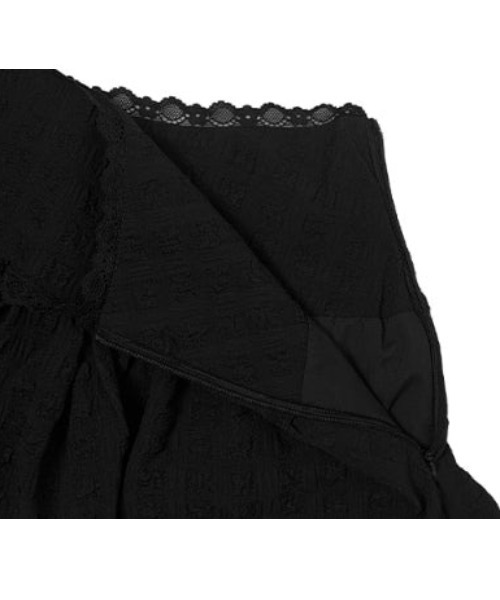 anyonemore(エニワンモア)の「anyonemore(エニワンモア)/レース ミニスカート(インナーパンツ付き)/Arting lace mini skirt(スカート・レディース・アイボリー/ブラック・M)」の18枚目の写真