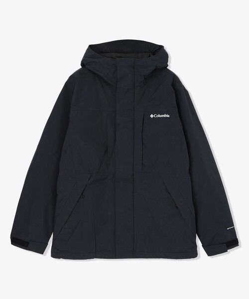 【値下げ】Columbia 防水フード付きジャケット ブラック 防水 Columbia／ウッドロード ジャケット／コロンビア（ブルゾン